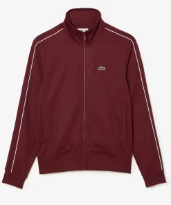 Lacoste Trainingsanzüge>Originale Paris-Pique Trainingsjacke Burgunder Yup