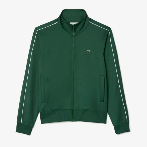 Lacoste Trainingsanzüge>Originale Paris-Pique Trainingsjacke Grun 132