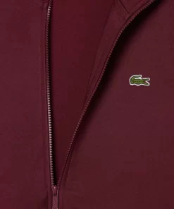 Lacoste Trainingsanzüge>Originale Paris-Pique Trainingsjacke Burgunder Yup