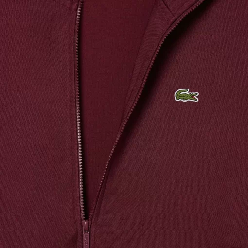 Lacoste Trainingsanzüge>Originale Paris-Pique Trainingsjacke Burgunder Yup