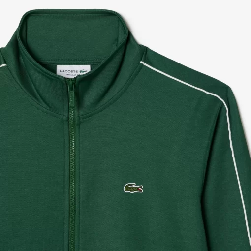 Lacoste Trainingsanzüge>Originale Paris-Pique Trainingsjacke Grun 132