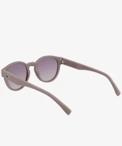 Lacoste Sonnenbrillen>Ovale Pebax L.12.12 Sonnenbrille Matte Light Gunmetal 038