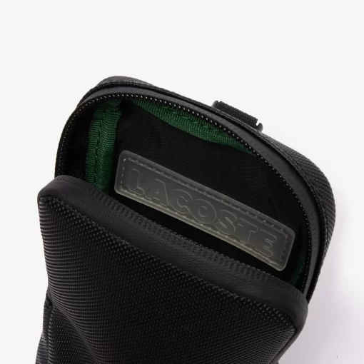 Lacoste Geldbörsen & Kleinlederwaren>Pique-Smartphone-Etui Black 000