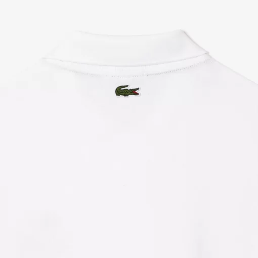 Lacoste Poloshirts>Polohemd Mit -Signatur-Aufdruck Weis 001