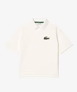 Lacoste Jungenkleidung>Poloshirt Aus Baumwoll-Pique Weis 70V