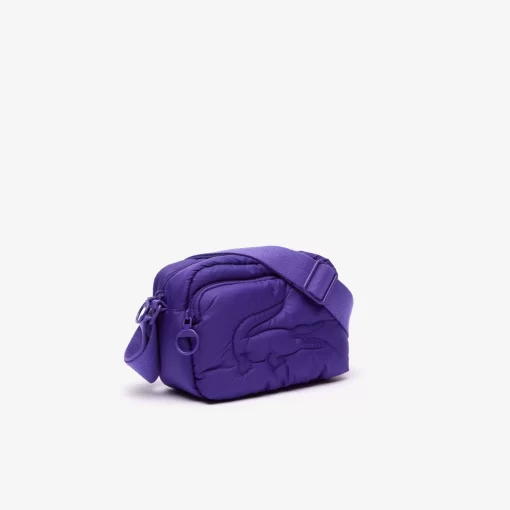 Lacoste Taschen>Puffy Croc Stepp-Tasche Acai M57