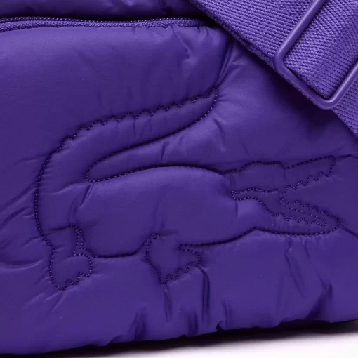 Lacoste Taschen>Puffy Croc Stepp-Tasche Acai M57