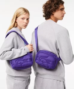 Lacoste Taschen>Puffy Croc Stepp-Tasche Acai M57