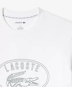 Lacoste Unterwäsche & Loungewear>Pyjama-Set Mit Hosen Mit Kontrast-Logo Weis / Grun 737