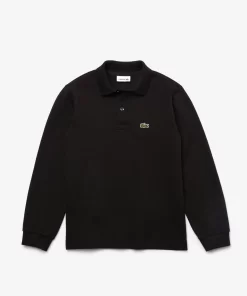 Lacoste Jungenkleidung>Regular Fit Jungen-Poloshirt Aus Petit Pique Schwarz 031