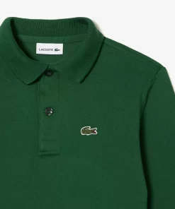 Lacoste Jungenkleidung>Regular Fit Jungen-Poloshirt Aus Petit Pique Grun 132