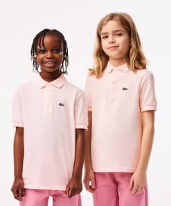 Lacoste Mädchenkleidung>Regular Fit -Kinder-Polo Aus Petit Pique Hellrosa T03