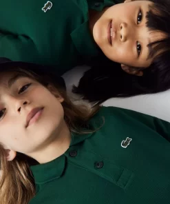 Lacoste Mädchenkleidung>Regular Fit -Kinder-Polo Aus Petit Pique Grun 132