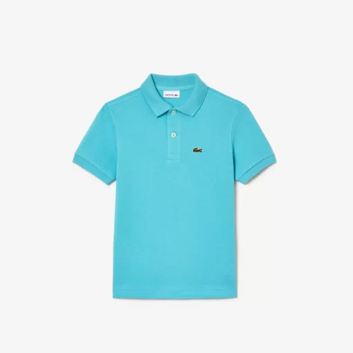 Lacoste Mädchenkleidung>Regular Fit -Kinder-Polo Aus Petit Pique Blau Spi