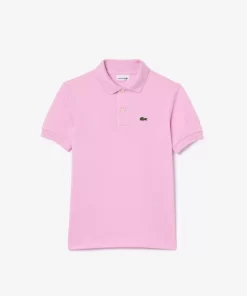 Lacoste Mädchenkleidung>Regular Fit -Kinder-Polo Aus Petit Pique Rosa Ixv