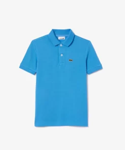 Lacoste Mädchenkleidung>Regular Fit -Kinder-Polo Aus Petit Pique Atherisches Blau L99