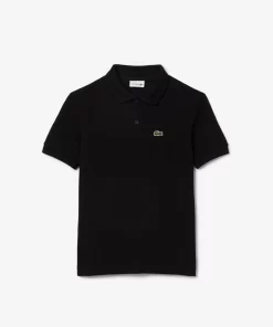 Lacoste Mädchenkleidung>Regular Fit -Kinder-Polo Aus Petit Pique Schwarz 031