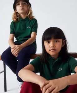 Lacoste Mädchenkleidung>Regular Fit -Kinder-Polo Aus Petit Pique Grun 132