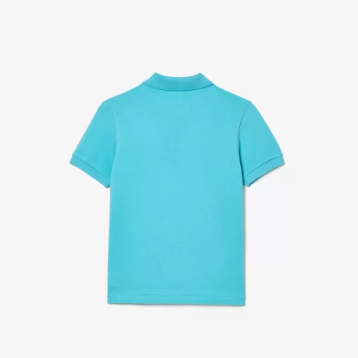 Lacoste Mädchenkleidung>Regular Fit -Kinder-Polo Aus Petit Pique Blau Spi