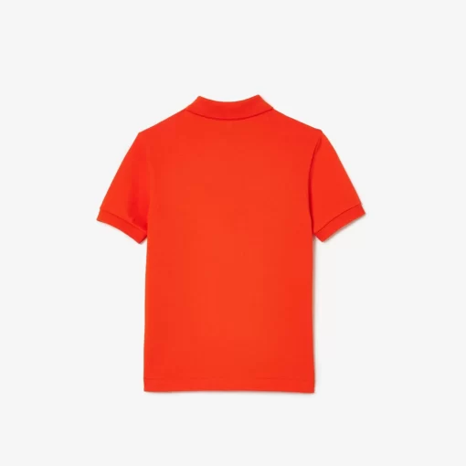 Lacoste Mädchenkleidung>Regular Fit -Kinder-Polo Aus Petit Pique Orange Sji