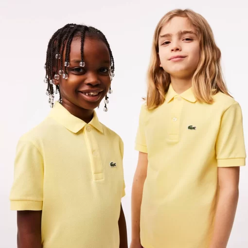 Lacoste Mädchenkleidung>Regular Fit -Kinder-Polo Aus Petit Pique Gelb 107