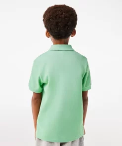 Lacoste Mädchenkleidung>Regular Fit -Kinder-Polo Aus Petit Pique Liamone Grun Ttf