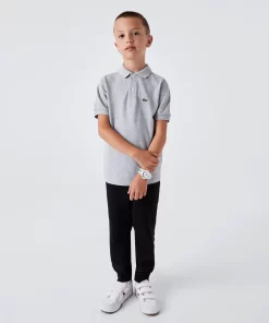 Lacoste Mädchenkleidung>Regular Fit -Kinder-Polo Aus Petit Pique Heidekraut Grau Cca