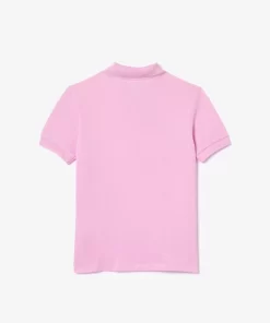 Lacoste Mädchenkleidung>Regular Fit -Kinder-Polo Aus Petit Pique Rosa Ixv