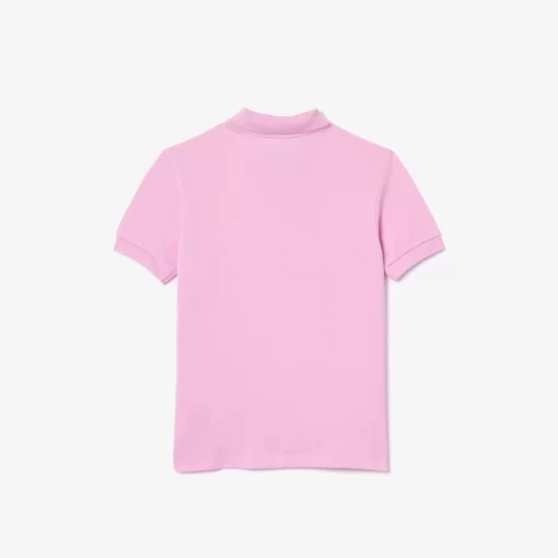 Lacoste Mädchenkleidung>Regular Fit -Kinder-Polo Aus Petit Pique Rosa Ixv