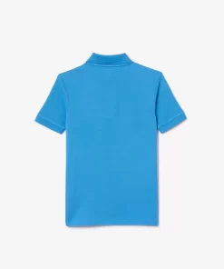 Lacoste Mädchenkleidung>Regular Fit -Kinder-Polo Aus Petit Pique Atherisches Blau L99