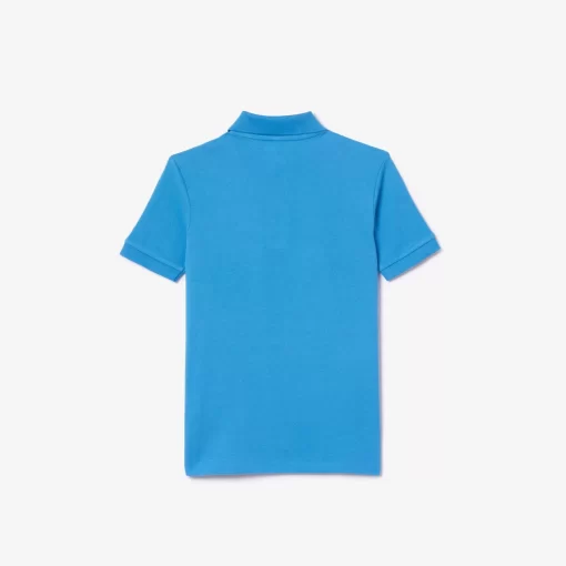 Lacoste Mädchenkleidung>Regular Fit -Kinder-Polo Aus Petit Pique Atherisches Blau L99