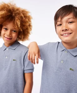 Lacoste Mädchenkleidung>Regular Fit -Kinder-Polo Aus Petit Pique Heidekraut Blau 1Gf