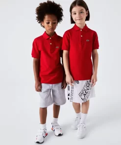 Lacoste Mädchenkleidung>Regular Fit -Kinder-Polo Aus Petit Pique Rot 240