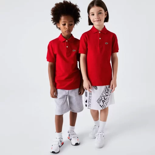 Lacoste Mädchenkleidung>Regular Fit -Kinder-Polo Aus Petit Pique Rot 240