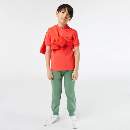 Lacoste Mädchenkleidung>Regular Fit -Kinder-Polo Aus Petit Pique Orange 02K