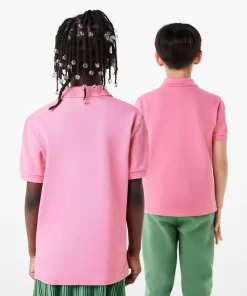 Lacoste Mädchenkleidung>Regular Fit -Kinder-Polo Aus Petit Pique Reseda Rosa 2R3