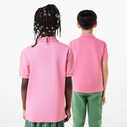 Lacoste Mädchenkleidung>Regular Fit -Kinder-Polo Aus Petit Pique Reseda Rosa 2R3