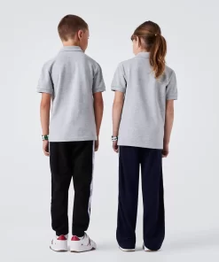 Lacoste Mädchenkleidung>Regular Fit -Kinder-Polo Aus Petit Pique Heidekraut Grau Cca