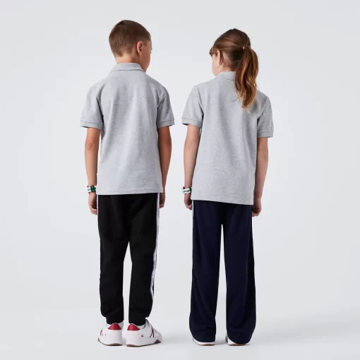 Lacoste Mädchenkleidung>Regular Fit -Kinder-Polo Aus Petit Pique Heidekraut Grau Cca