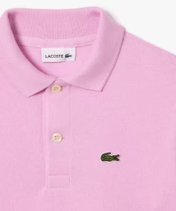 Lacoste Mädchenkleidung>Regular Fit -Kinder-Polo Aus Petit Pique Rosa Ixv