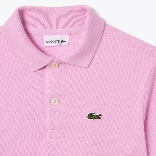 Lacoste Mädchenkleidung>Regular Fit -Kinder-Polo Aus Petit Pique Rosa Ixv