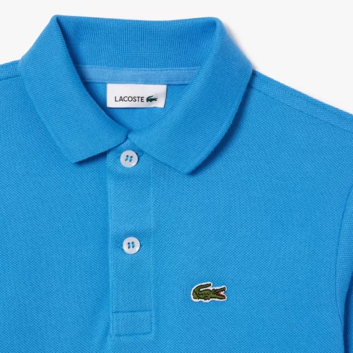 Lacoste Mädchenkleidung>Regular Fit -Kinder-Polo Aus Petit Pique Atherisches Blau L99