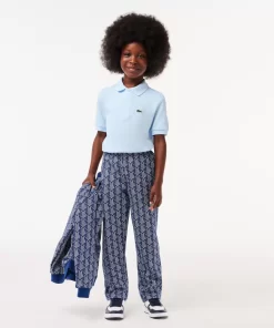 Lacoste Mädchenkleidung>Regular Fit -Kinder-Polo Aus Petit Pique Hellblau T01