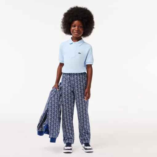 Lacoste Mädchenkleidung>Regular Fit -Kinder-Polo Aus Petit Pique Hellblau T01