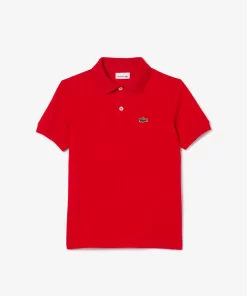 Lacoste Mädchenkleidung>Regular Fit -Kinder-Polo Aus Petit Pique Rot 240