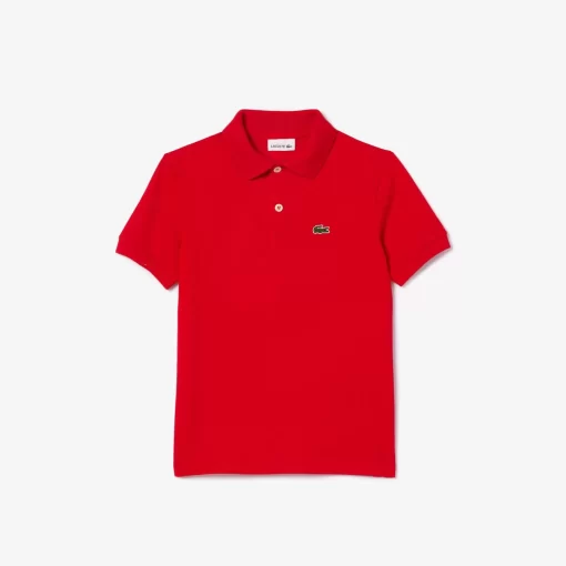 Lacoste Mädchenkleidung>Regular Fit -Kinder-Polo Aus Petit Pique Rot 240