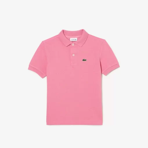 Lacoste Mädchenkleidung>Regular Fit -Kinder-Polo Aus Petit Pique Reseda Rosa 2R3