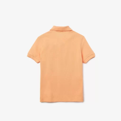 Lacoste Mädchenkleidung>Regular Fit -Kinder-Polo Aus Petit Pique Hell Orange Heb