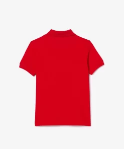 Lacoste Mädchenkleidung>Regular Fit -Kinder-Polo Aus Petit Pique Rot 240