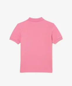 Lacoste Mädchenkleidung>Regular Fit -Kinder-Polo Aus Petit Pique Reseda Rosa 2R3